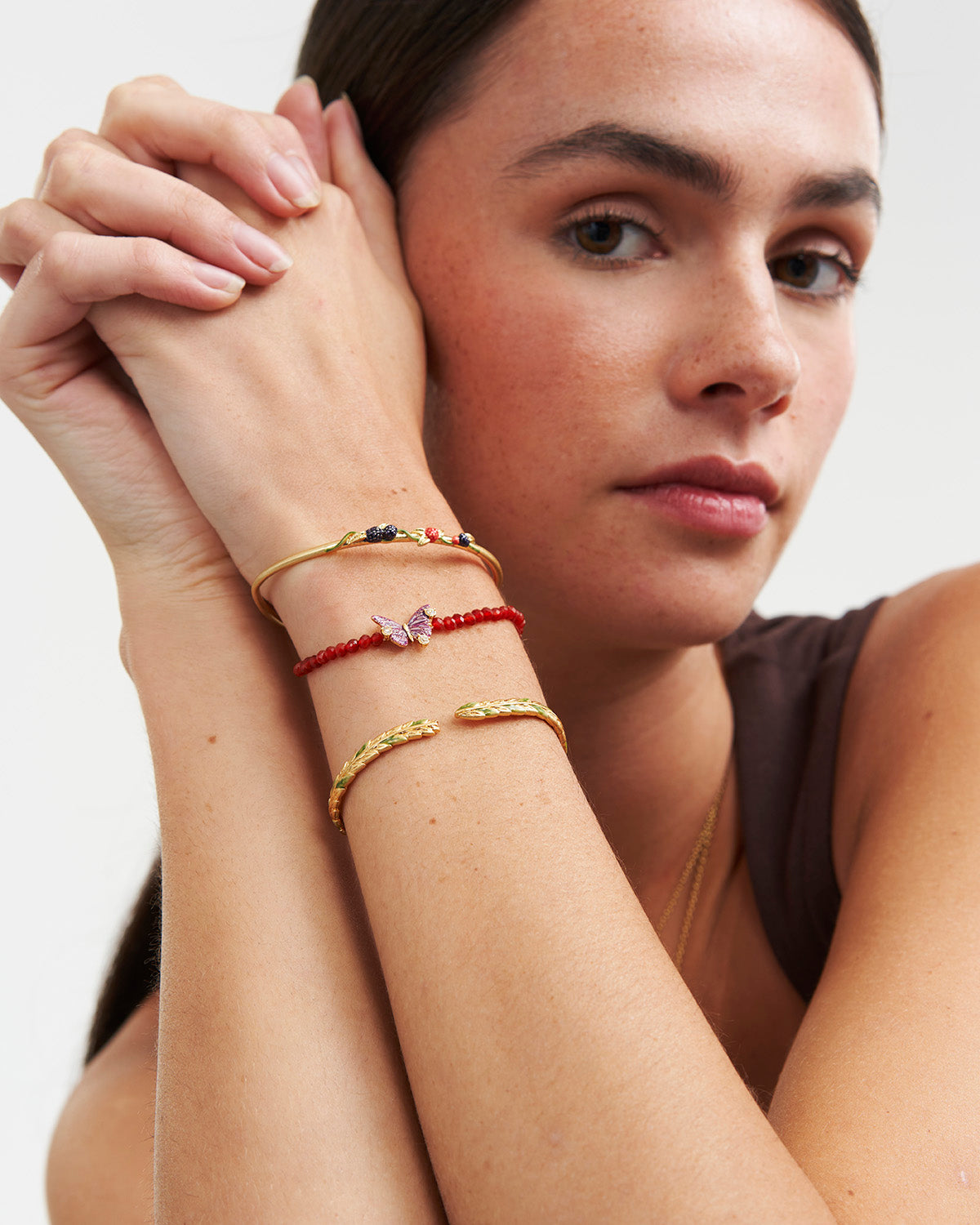 Hera Butterfly Bracelet in Gold
