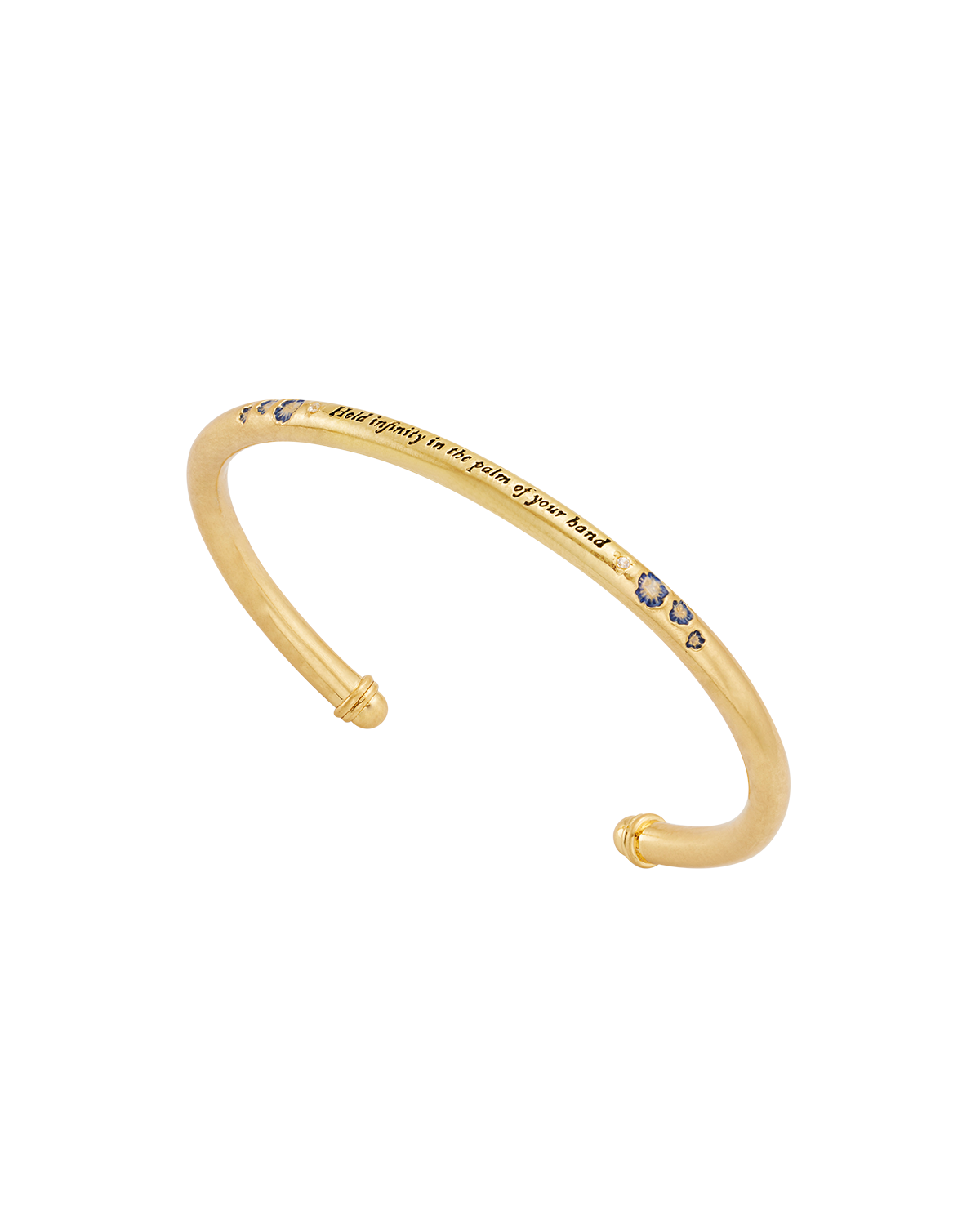 Larkspur Bangle in Gold