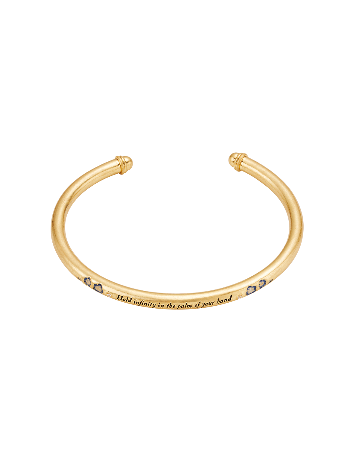 Larkspur Bangle in Gold