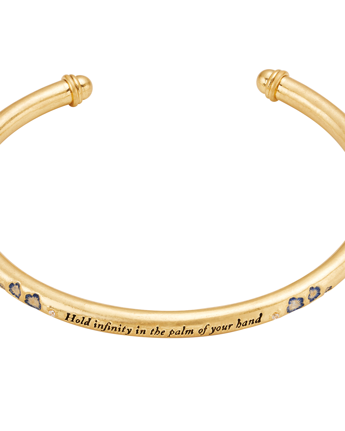 Larkspur Bangle in Gold