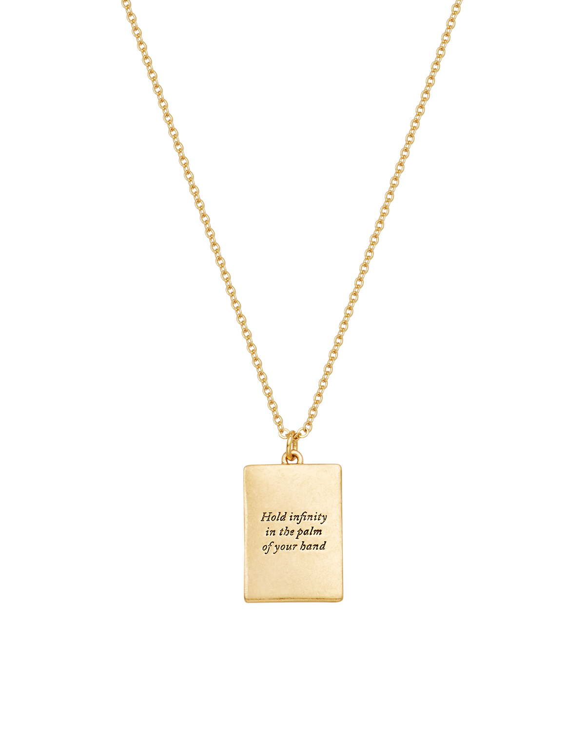 Talisman Eye Necklace in Gold