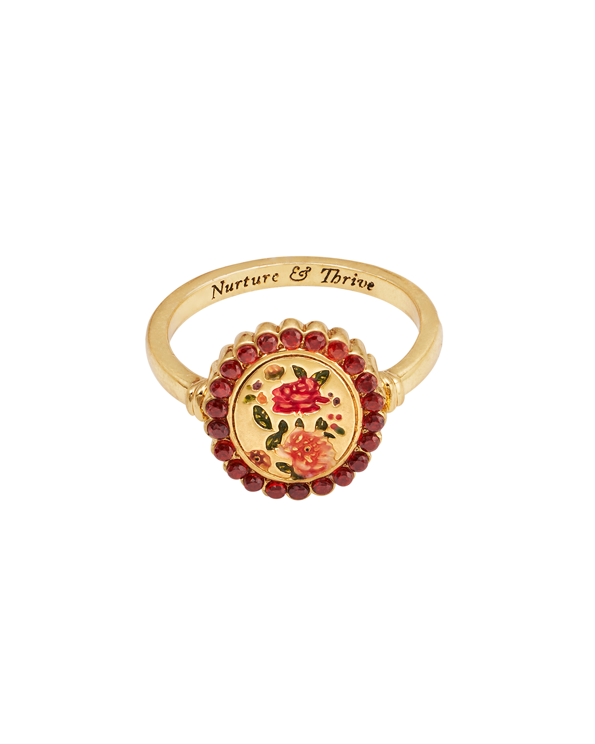 Eve Floral Ring in Gold