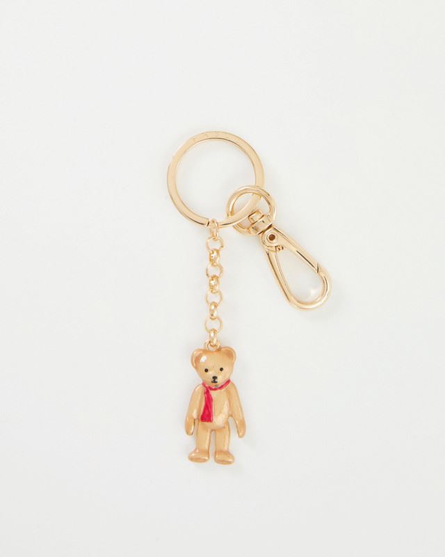 Fable Enamel Teddy Key Ring
