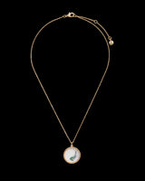 Lavender Monocle Necklace