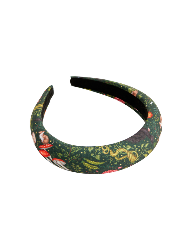 Catherine Rowe Into the Woods Headband - Green