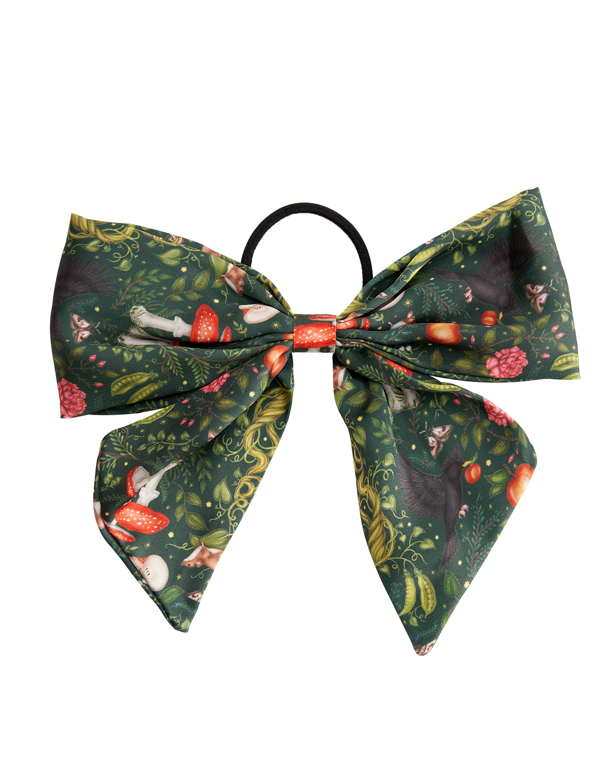 Catherine Rowe Into the Woods Oversized Hairbow - Green