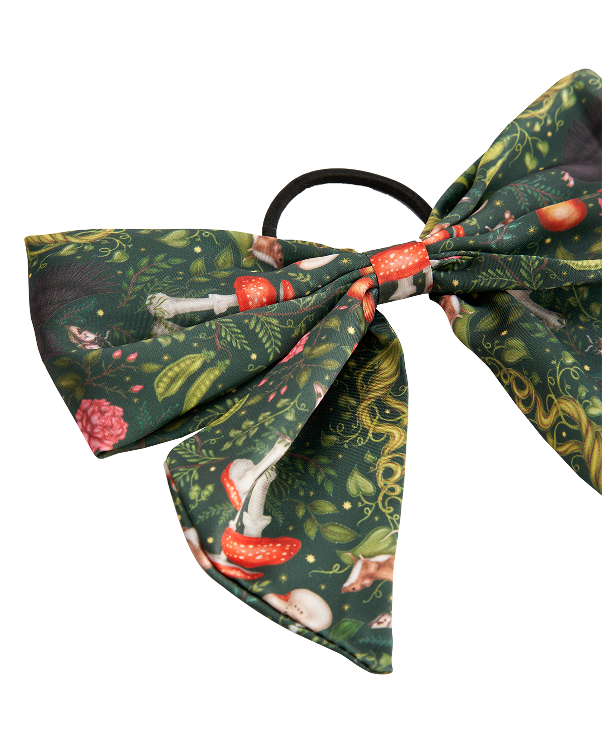 Catherine Rowe Into the Woods Oversized Hairbow - Green