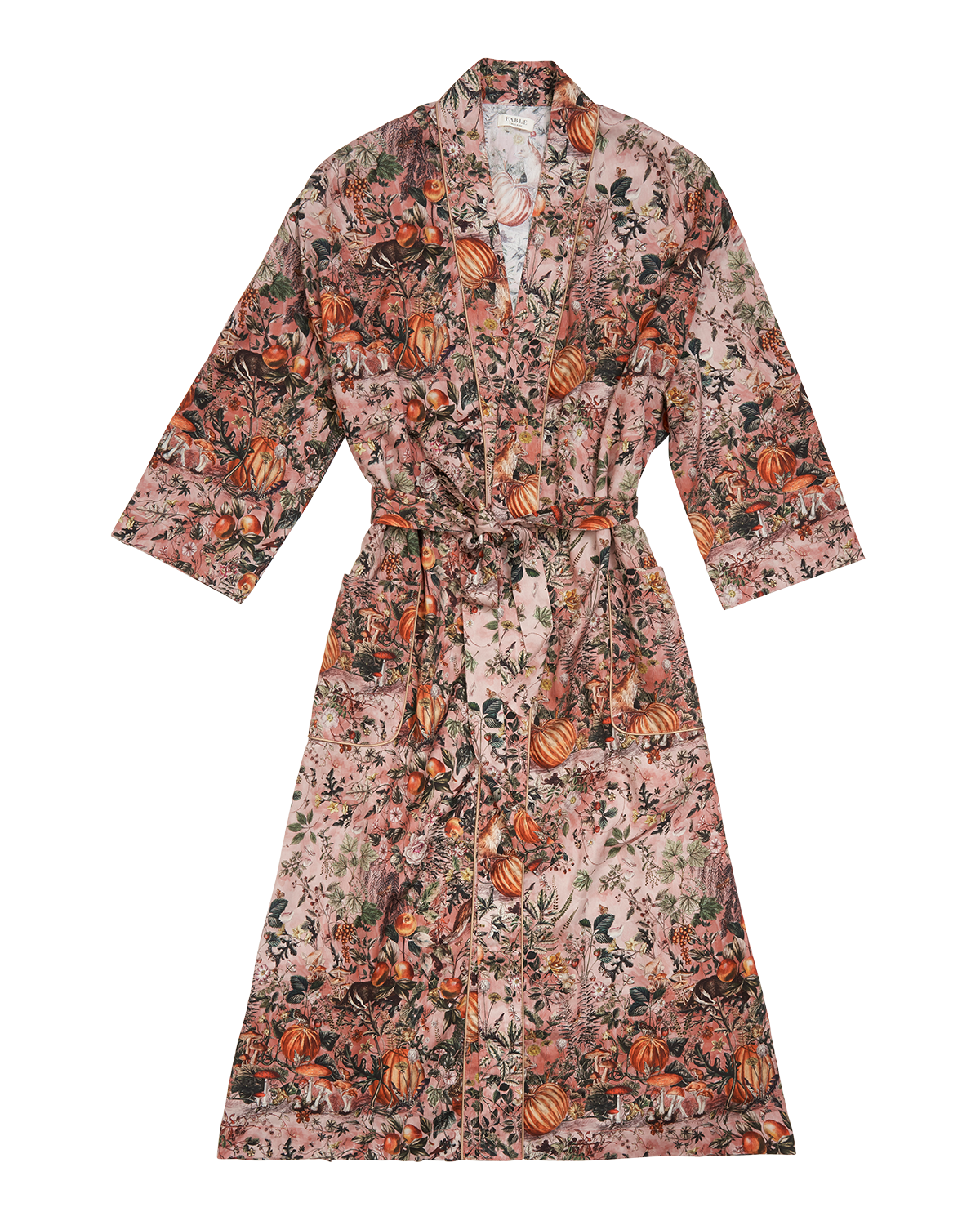 Nocturnal Garden Kimono Pink Lady