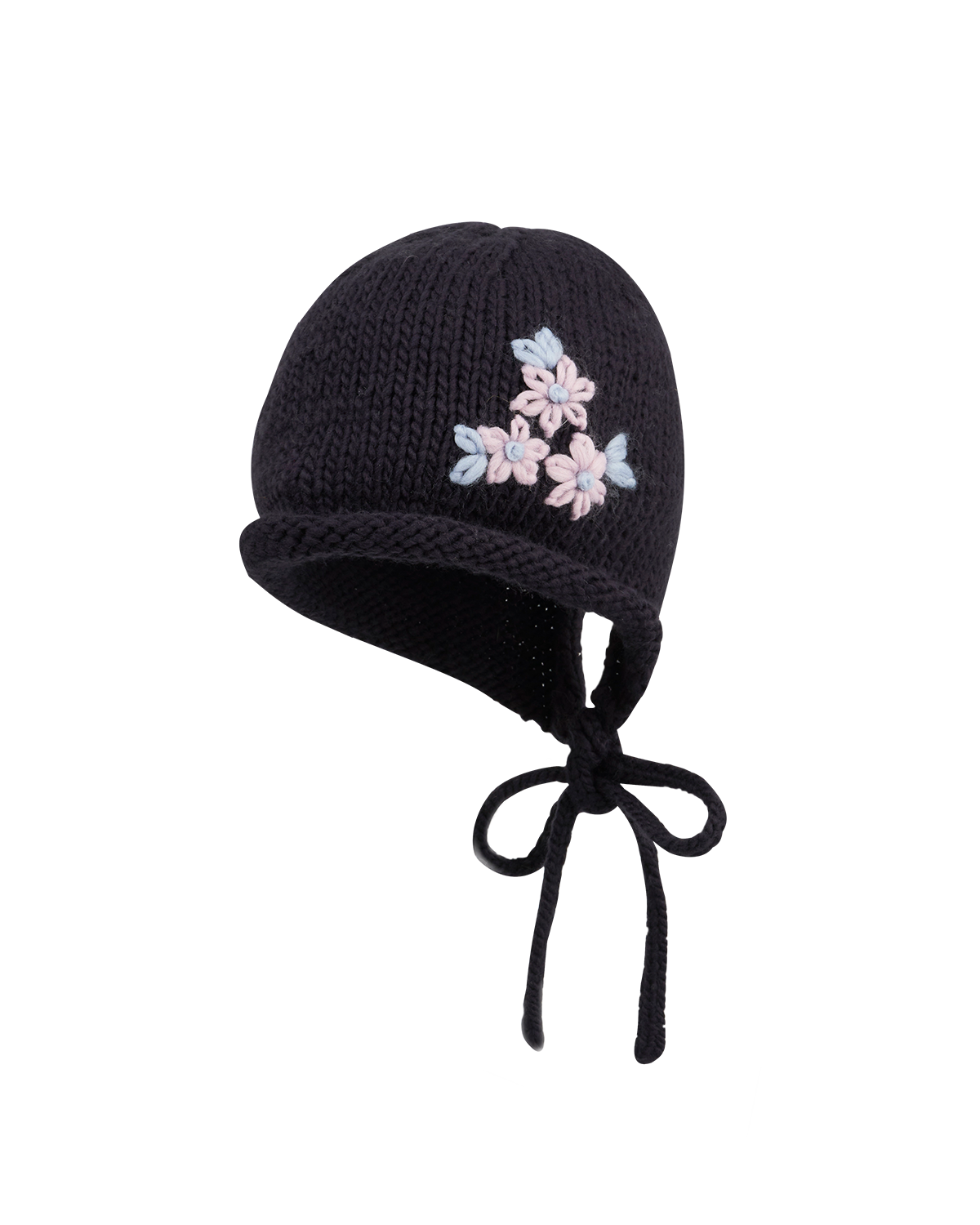 Forget Me Not Knitted Bonnet