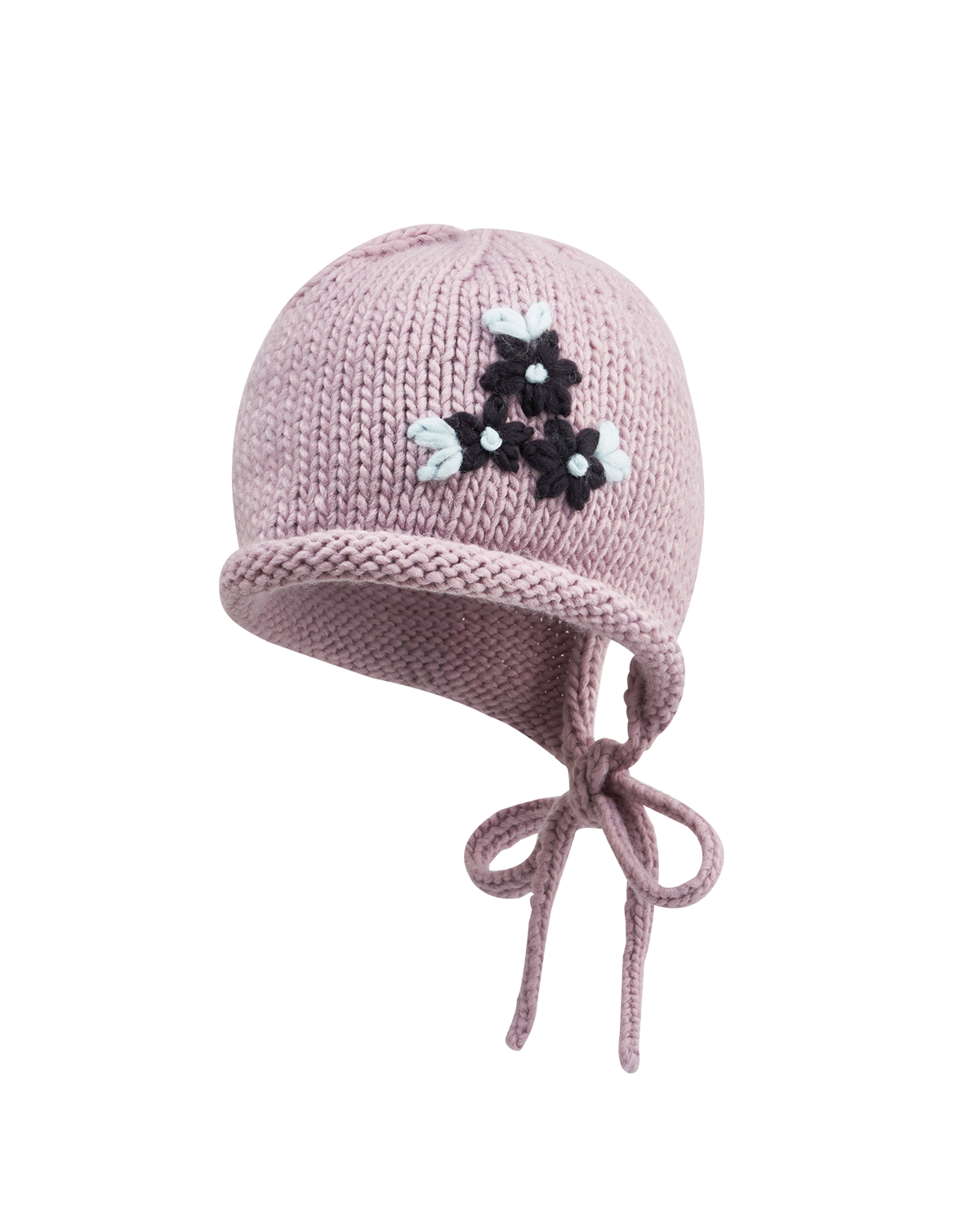 Forget Me Not Knitted Bonnet