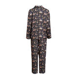Wonderland Black Pyjamas & Wonderland Black Sleep Mask Set