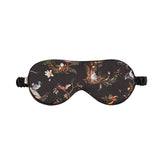 Wonderland Black Pyjamas & Wonderland Black Sleep Mask Set