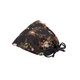 Wonderland Black Pyjamas & Wonderland Black Sleep Mask Set