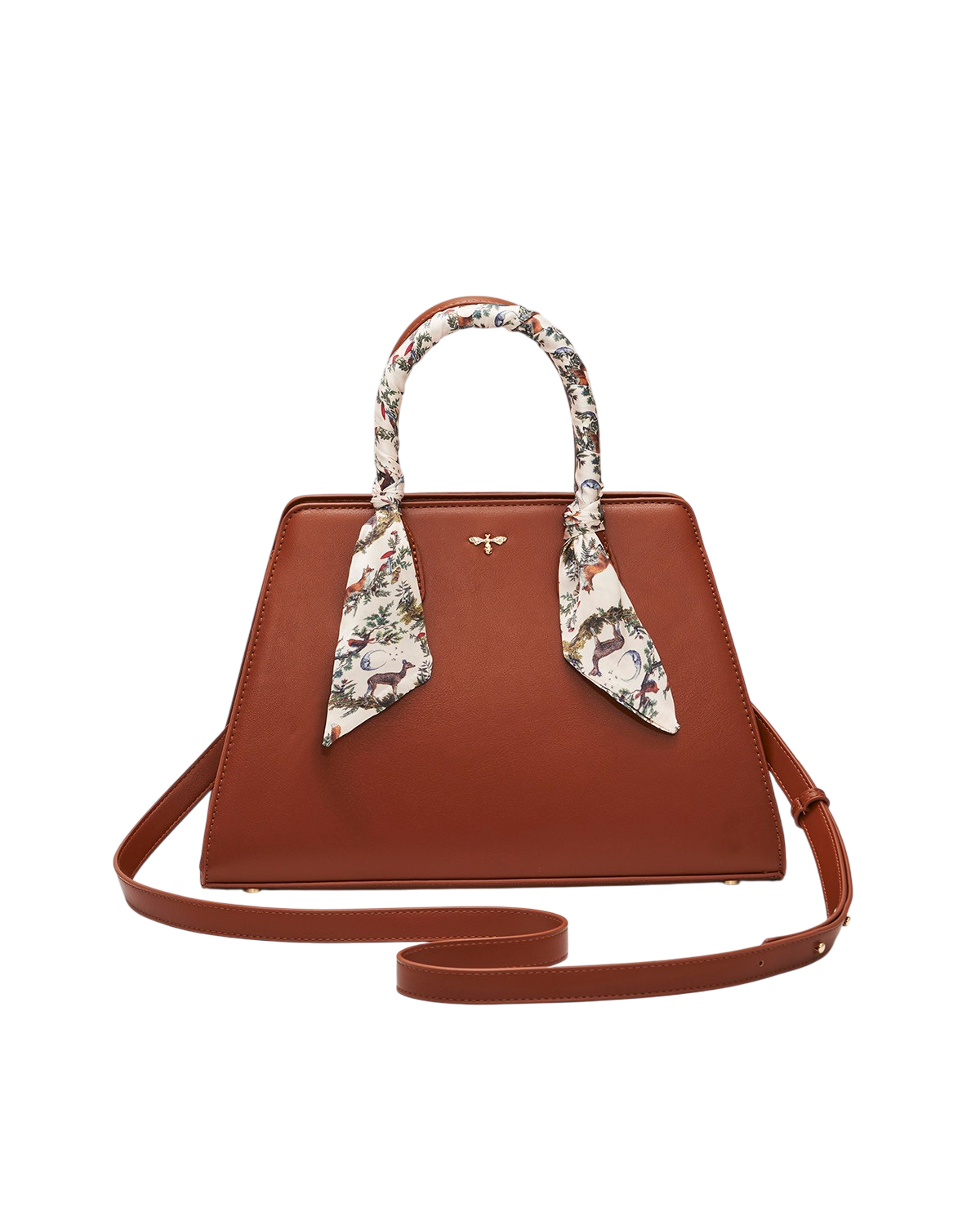 Grace Structured Tote in Tan