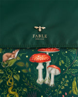 Fable England Handbag Catherine Rowe x Fable Into the Woods Green Backpack