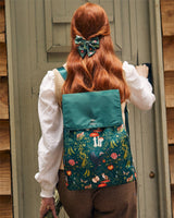 Catherine Rowe x Fable Into the Woods Green Backpack by Fable England