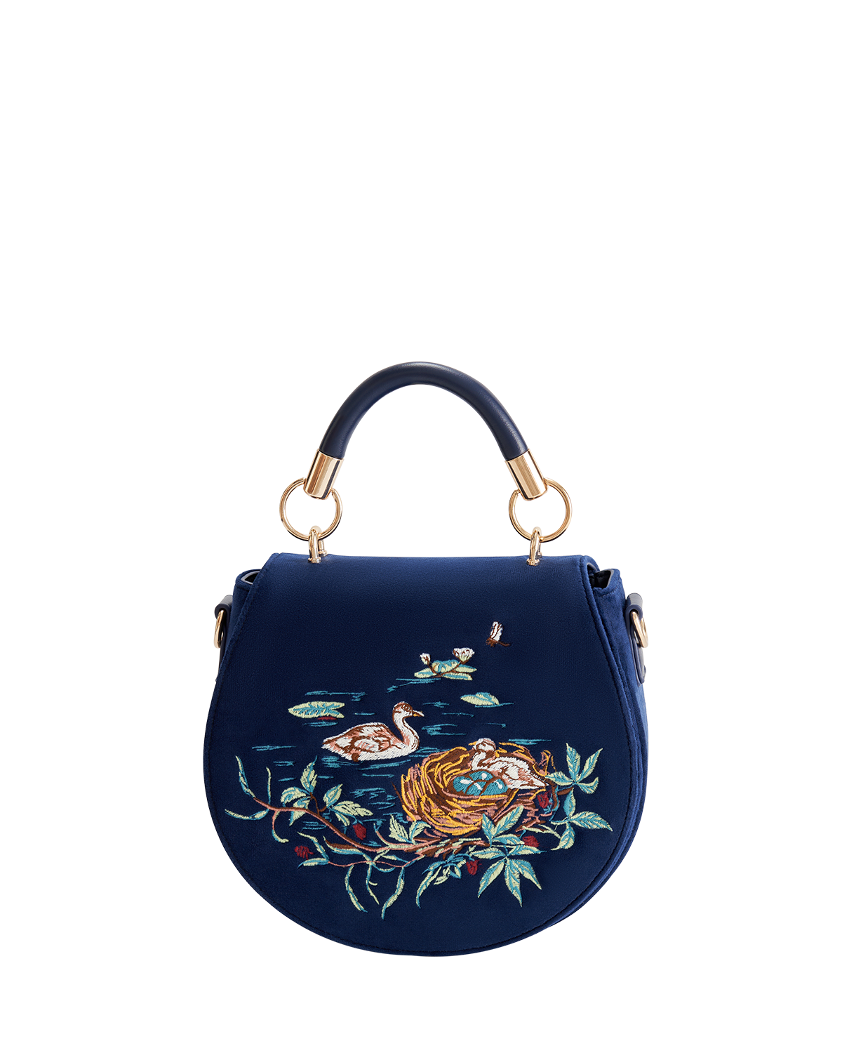 Bolso Rebecca Cisne Cygnet Bordado