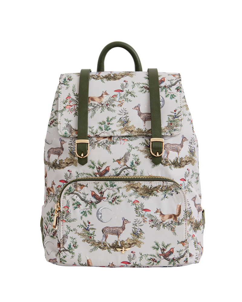 A Night's Tale Woodland Mini Backpack Crystal Grey
