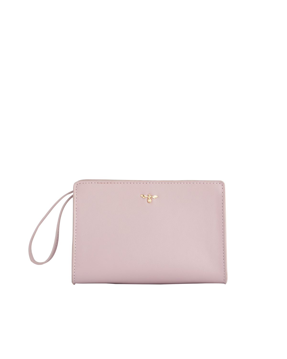 Meadow Creatures Lilac Wristlet Pouch