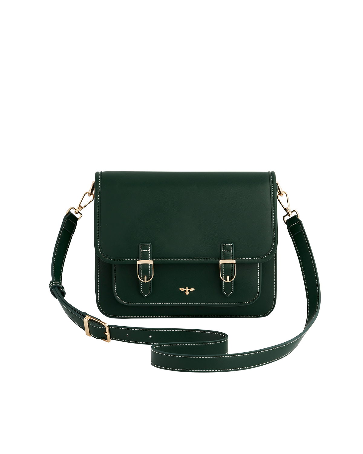 Into the Woods Green Satchel
