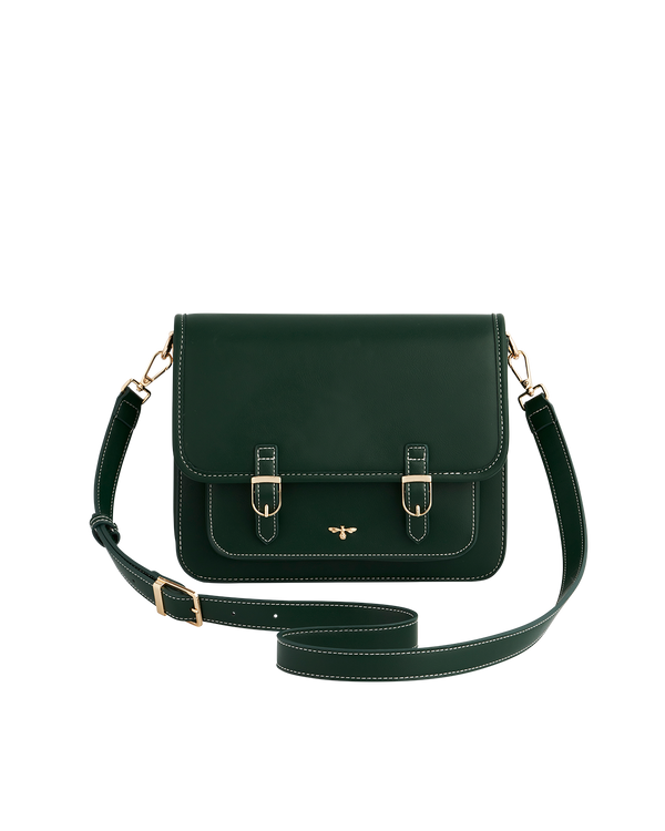 Into the Woods Green Satchel