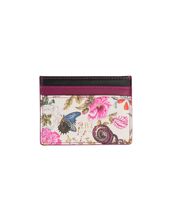Floral Engravings Card Holder