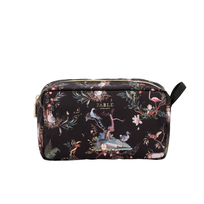 Wonderland Wash Bag & Wonderland Toile Square Scarf Set