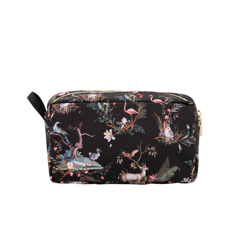 Wonderland Wash Bag & Wonderland Toile Square Scarf Set