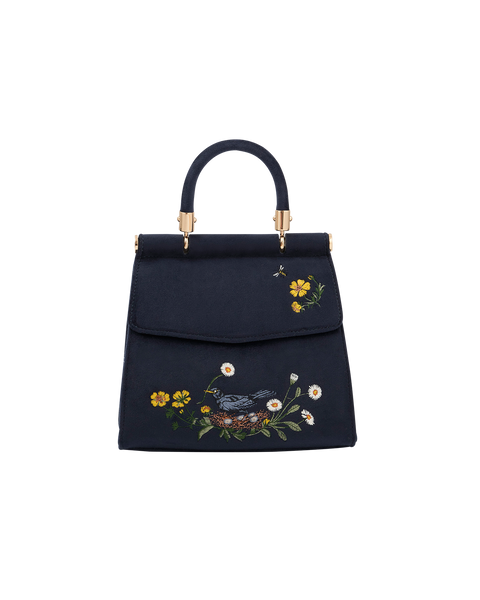 ブラックベルベット ミニバッグ Prada ベルベット ミニバッグ | ブラック | FARFETCH JP