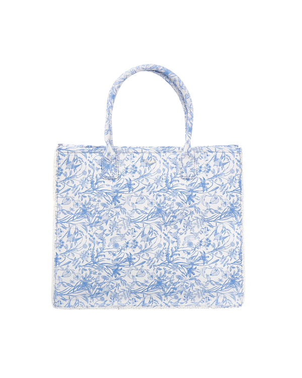 Bunny Blues Structured Tote