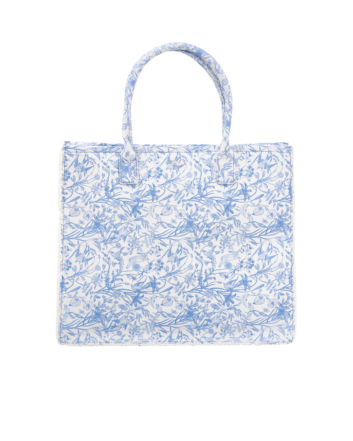 Bunny Blues Structured Tote