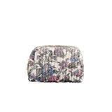 Hydrangea Small Quilted Makeup Bag & Hydrangeas Square Scarf Set