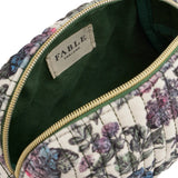 Hydrangea Small Quilted Makeup Bag & Hydrangeas Square Scarf Set
