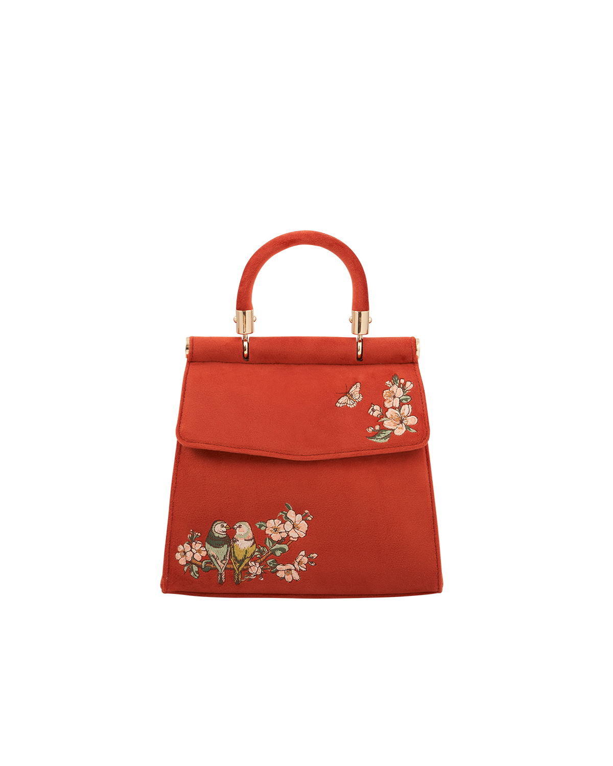 Lovebirds Mini Top Handle Tote