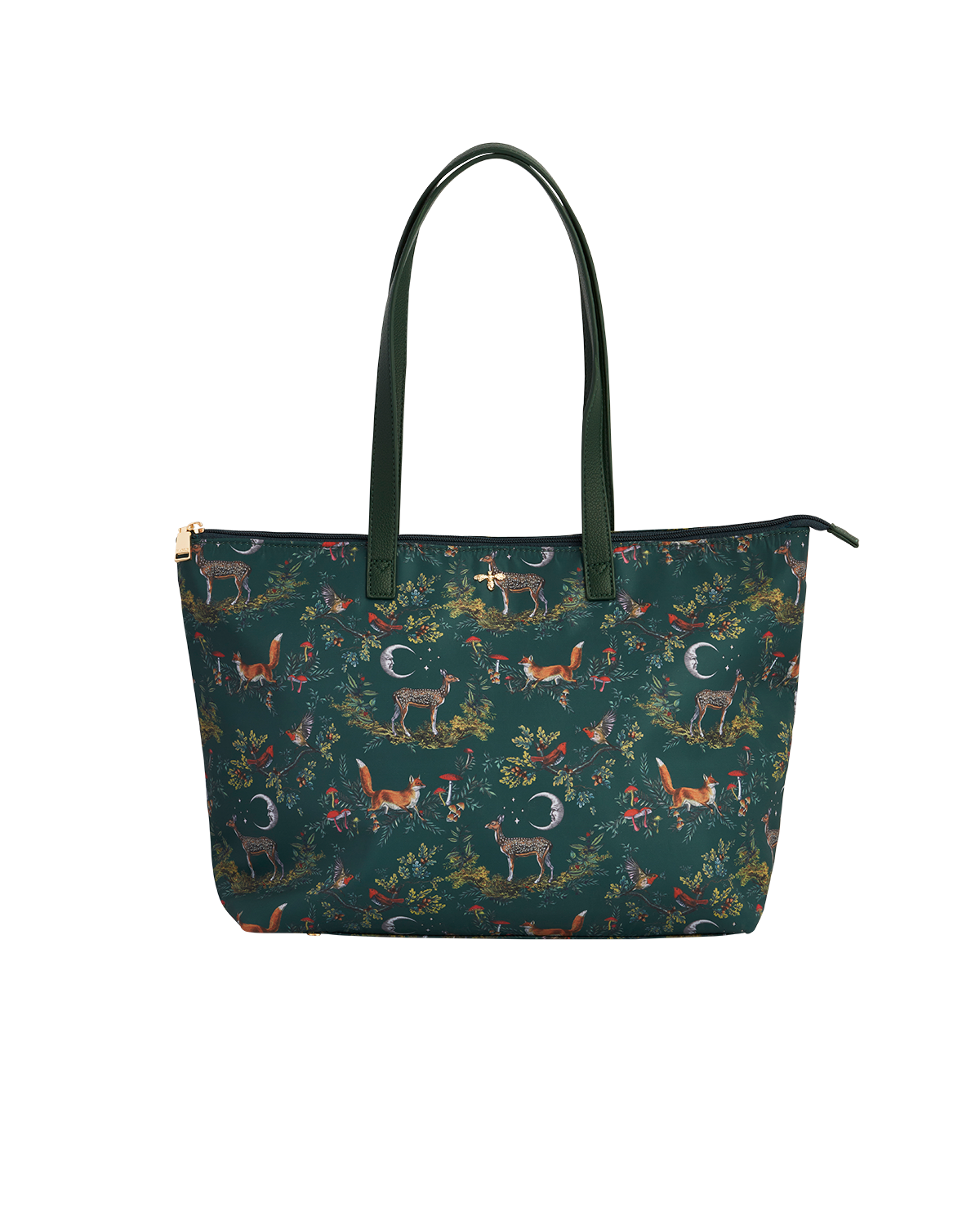 Green Into the Woods Grab Tote