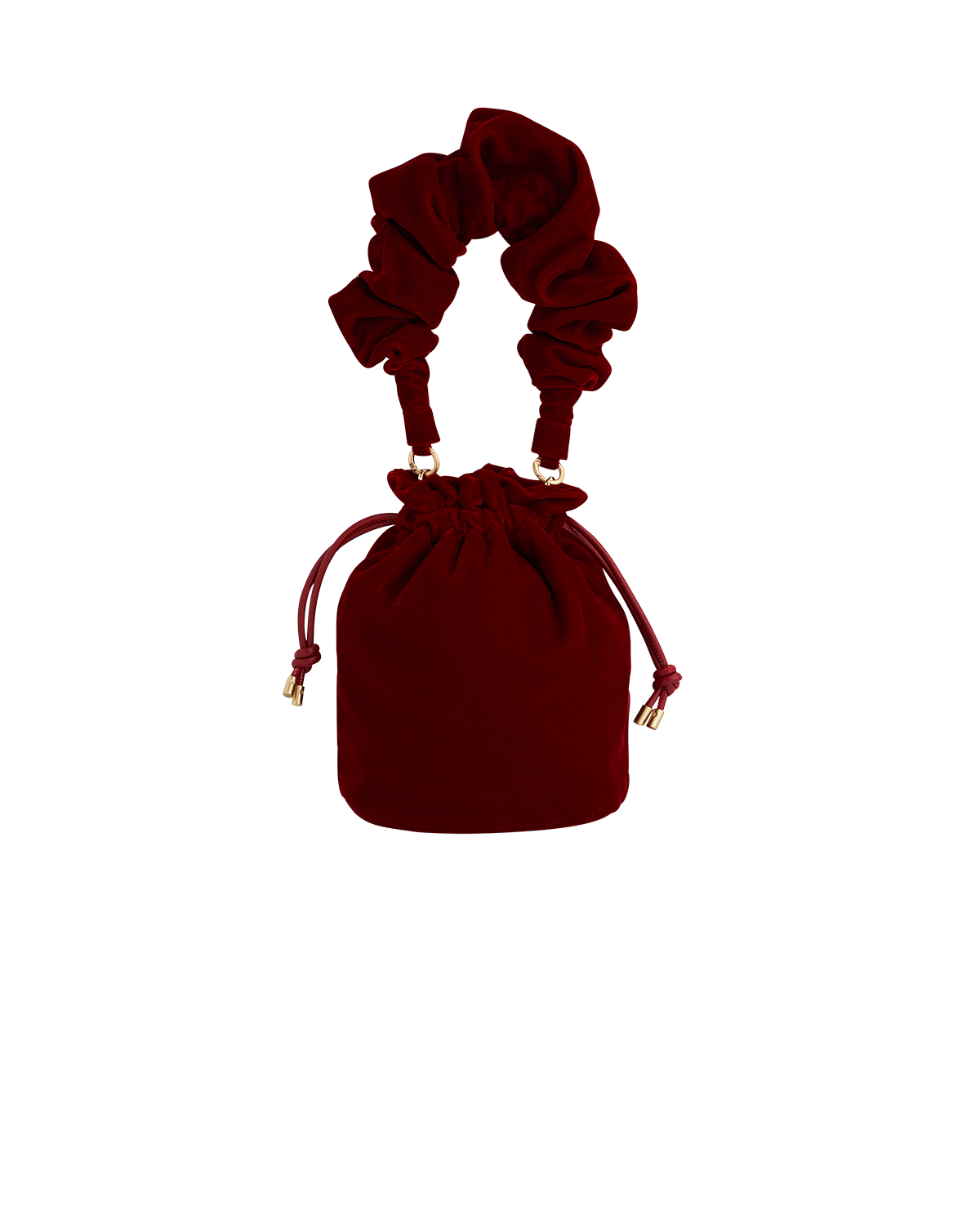 Ruby Red Bucket Bag