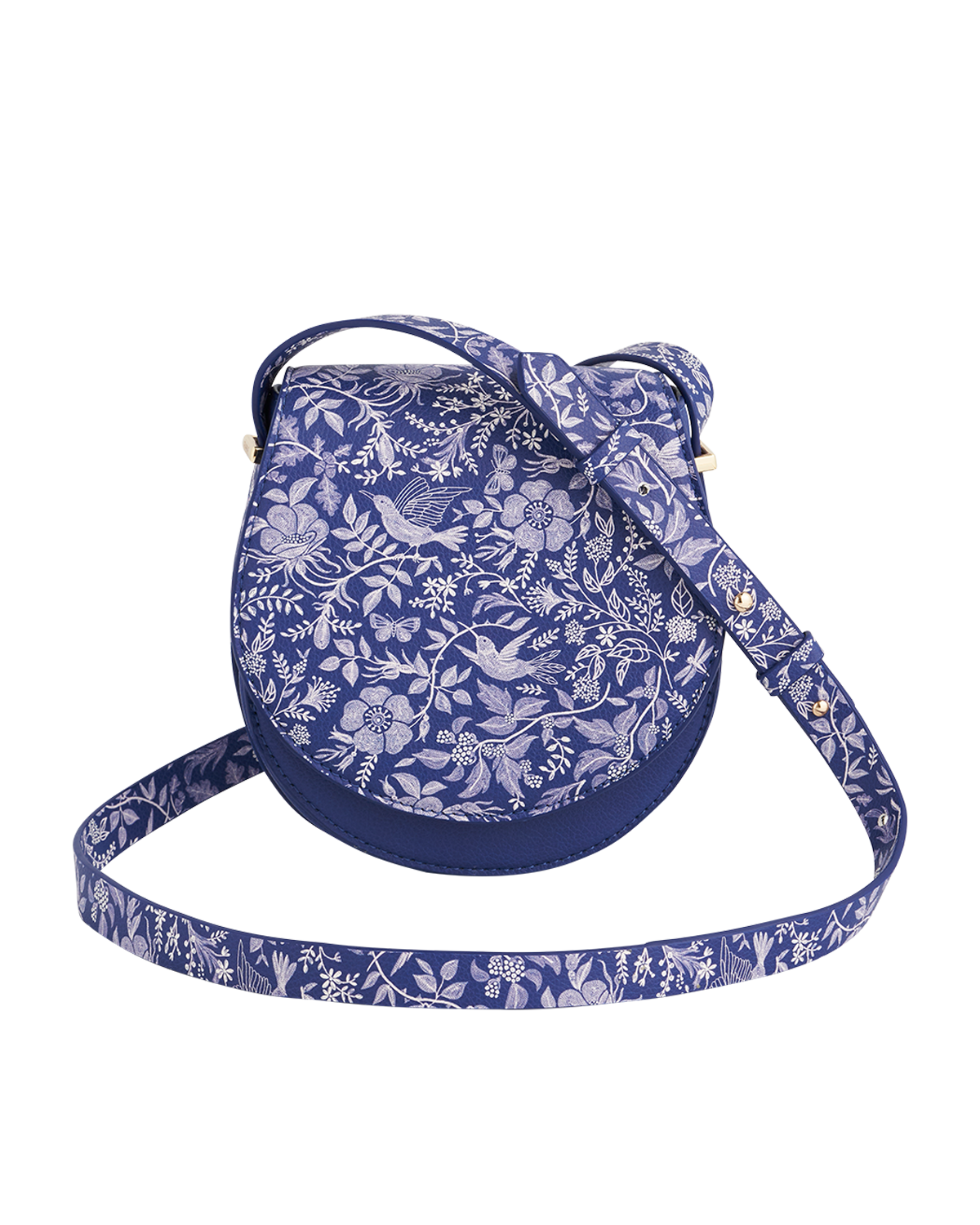 Agnes Floral Saddle Bag