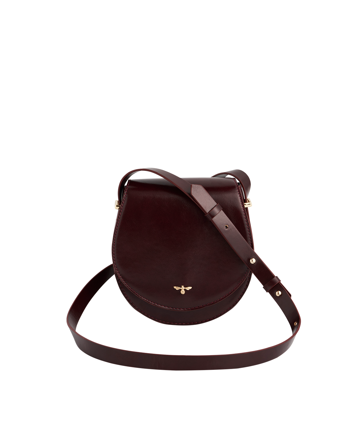 Cherry Red Saddle Bag