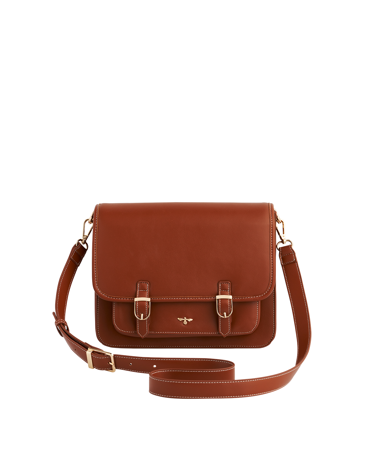 Tan Classic Satchel