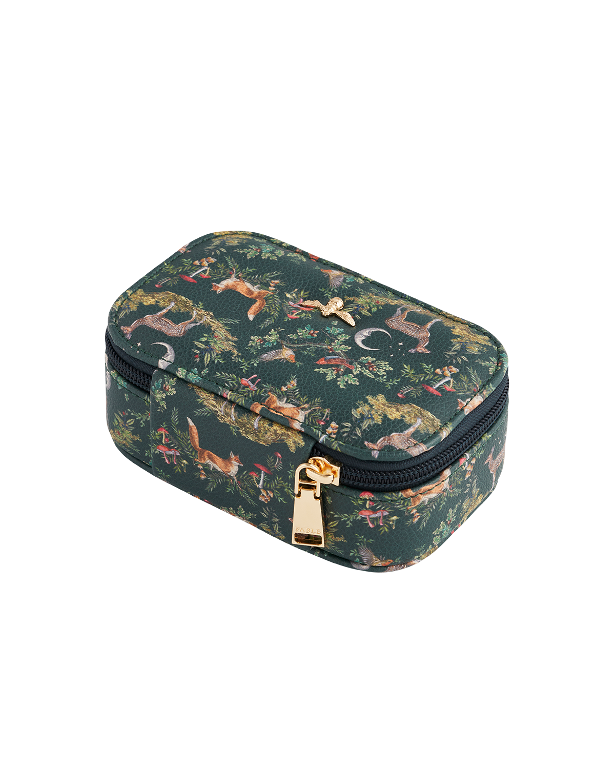 Green Into the Woods Jewellery Box Small