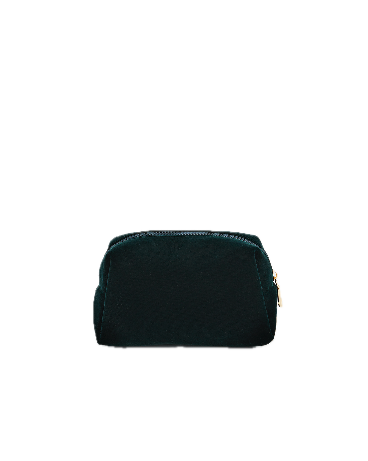 Green Velvet Cosmetic Pouch