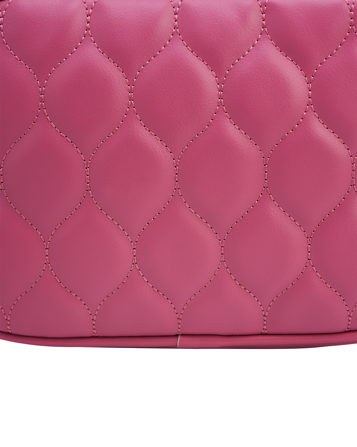 Borsa Alice Trapuntata per Fotocamera Rosa