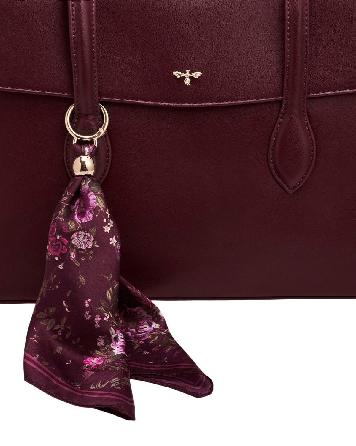 Romilly Shoulder Bag in Burgundy