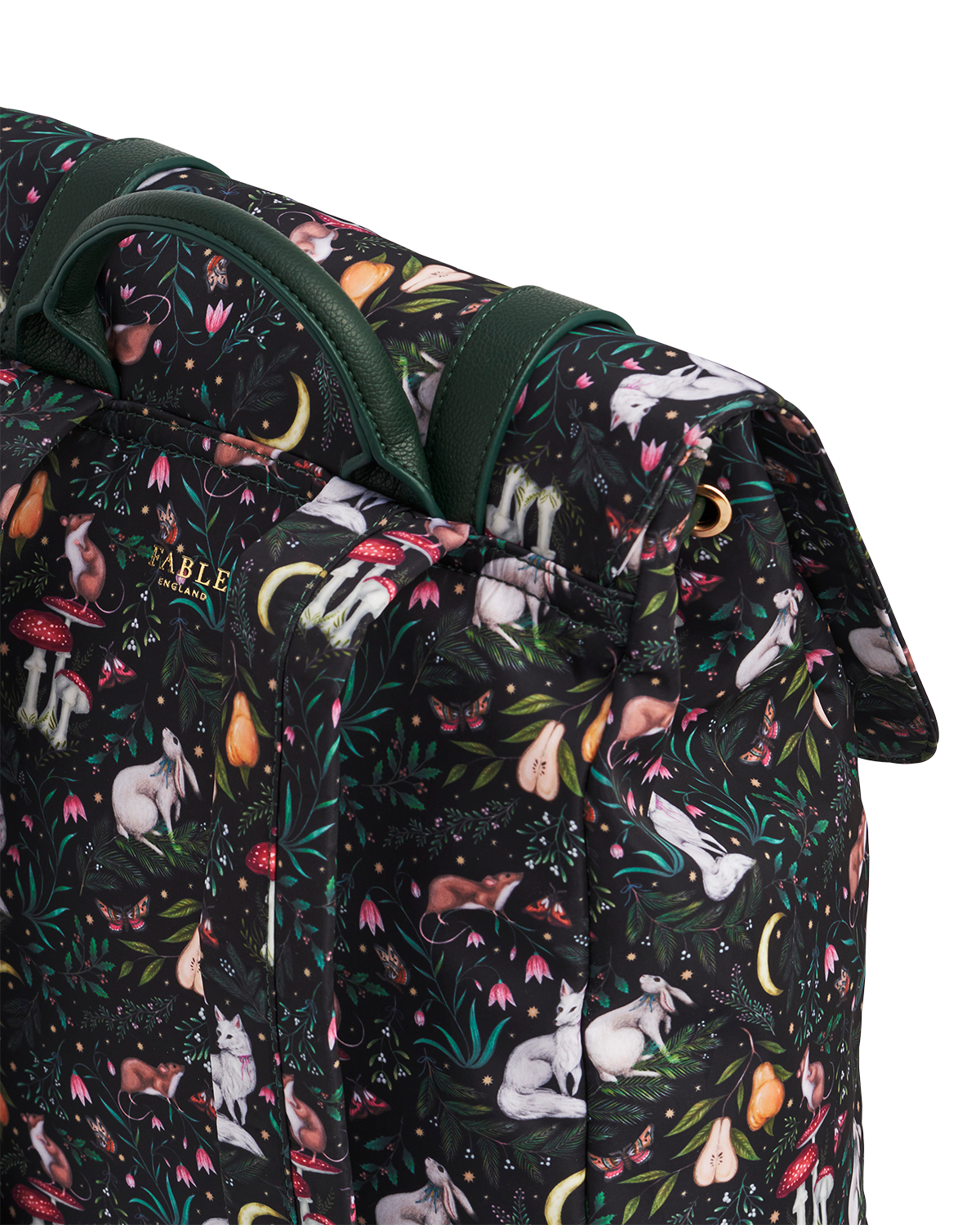 Flora Niva Print Backpack in Green