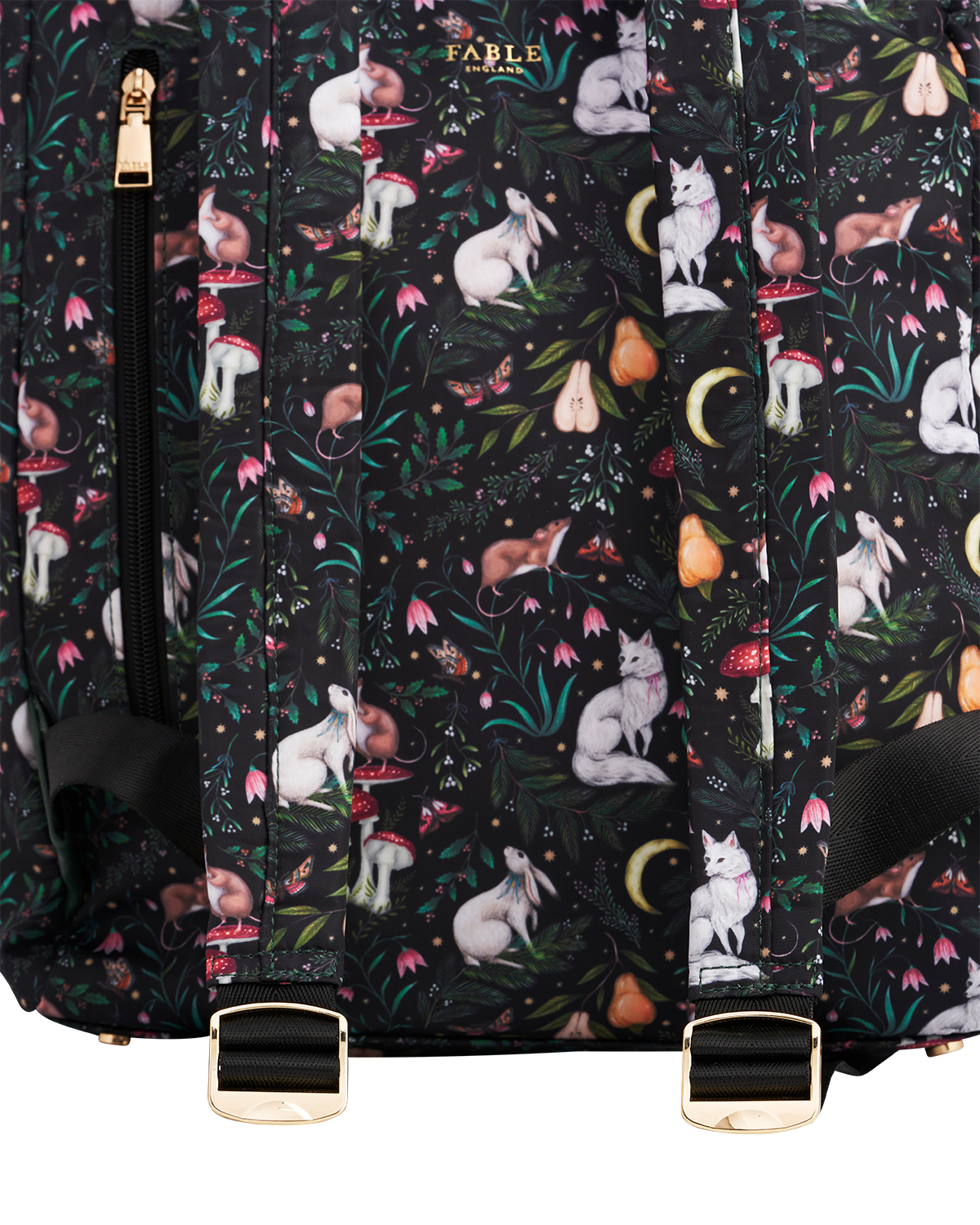 Flora Niva Print Backpack in Green