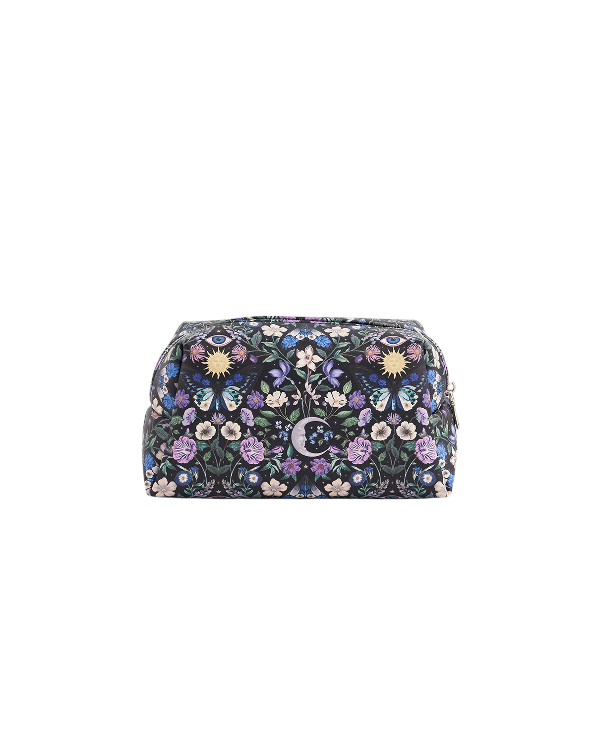 Selene Print Cosmetic Pouch in Navy