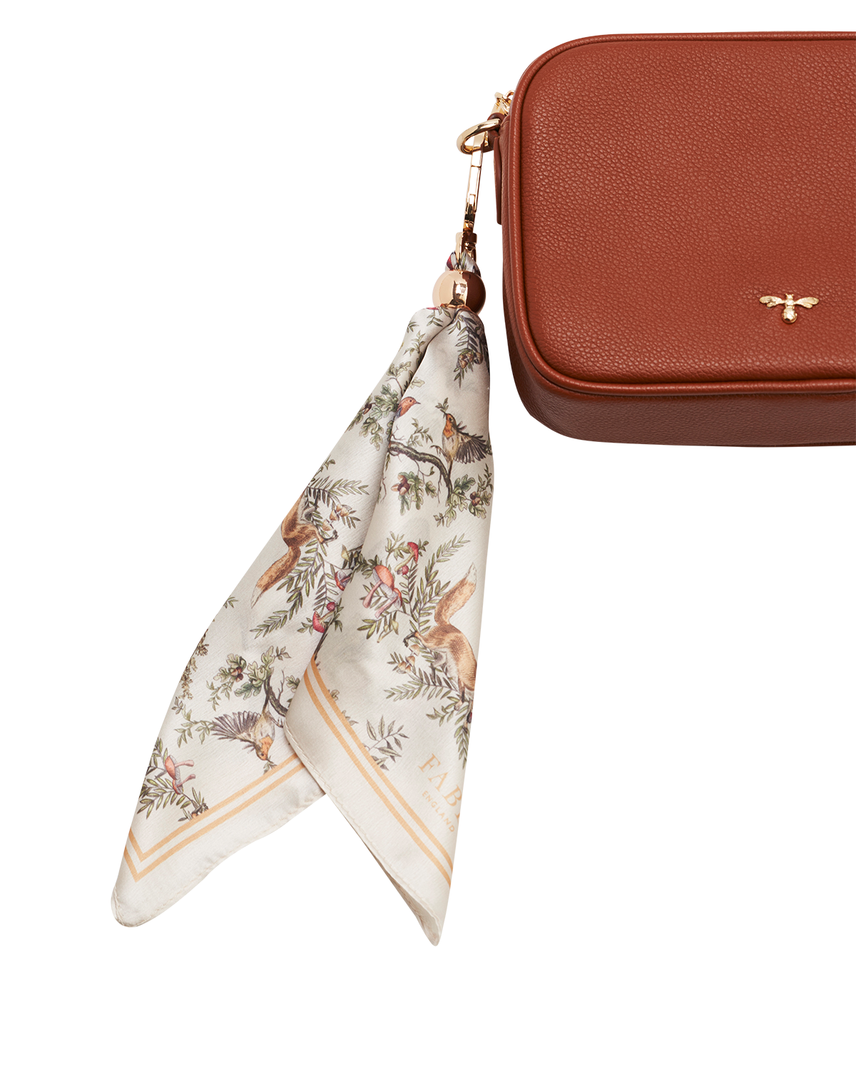Borsa a tracolla Alice color cuoio