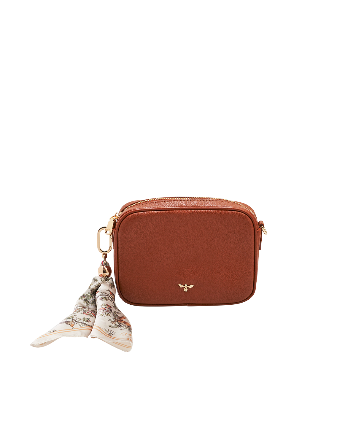 Borsa a tracolla Alice color cuoio