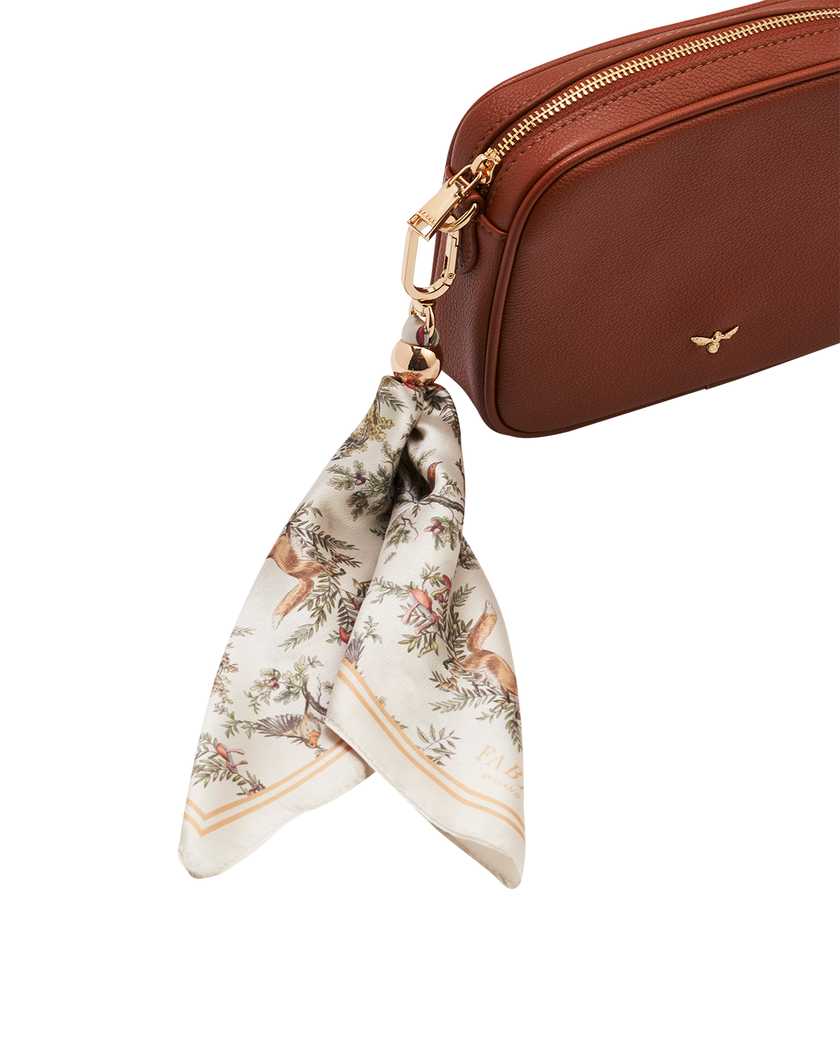 Borsa a tracolla Alice color cuoio