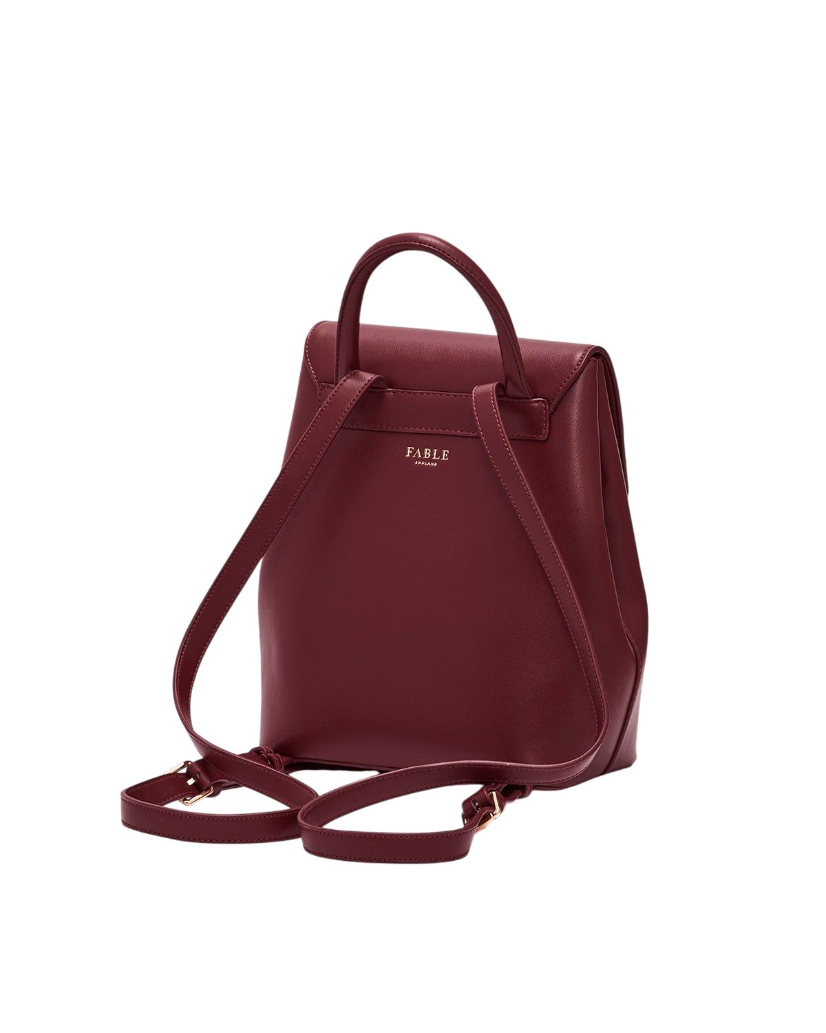 Laura Small Backpack in Burgundy